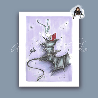 The Witches Freefall Art Print