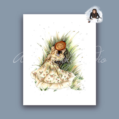 You’re In Love Cowboy Art Print