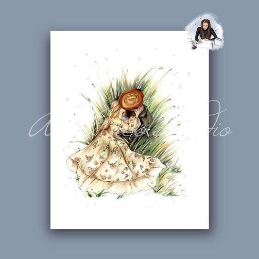 You’re In Love Cowboy Art Print