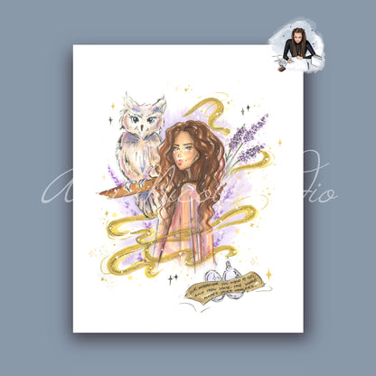 Yrene Towers Art Print