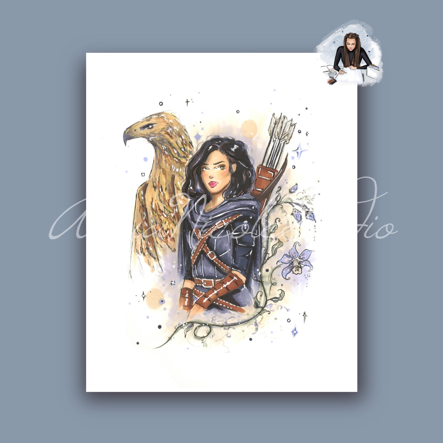 Nesryn (Neiths Arrow) Art Print