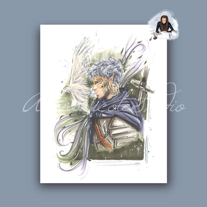 The Hawk Art Print
