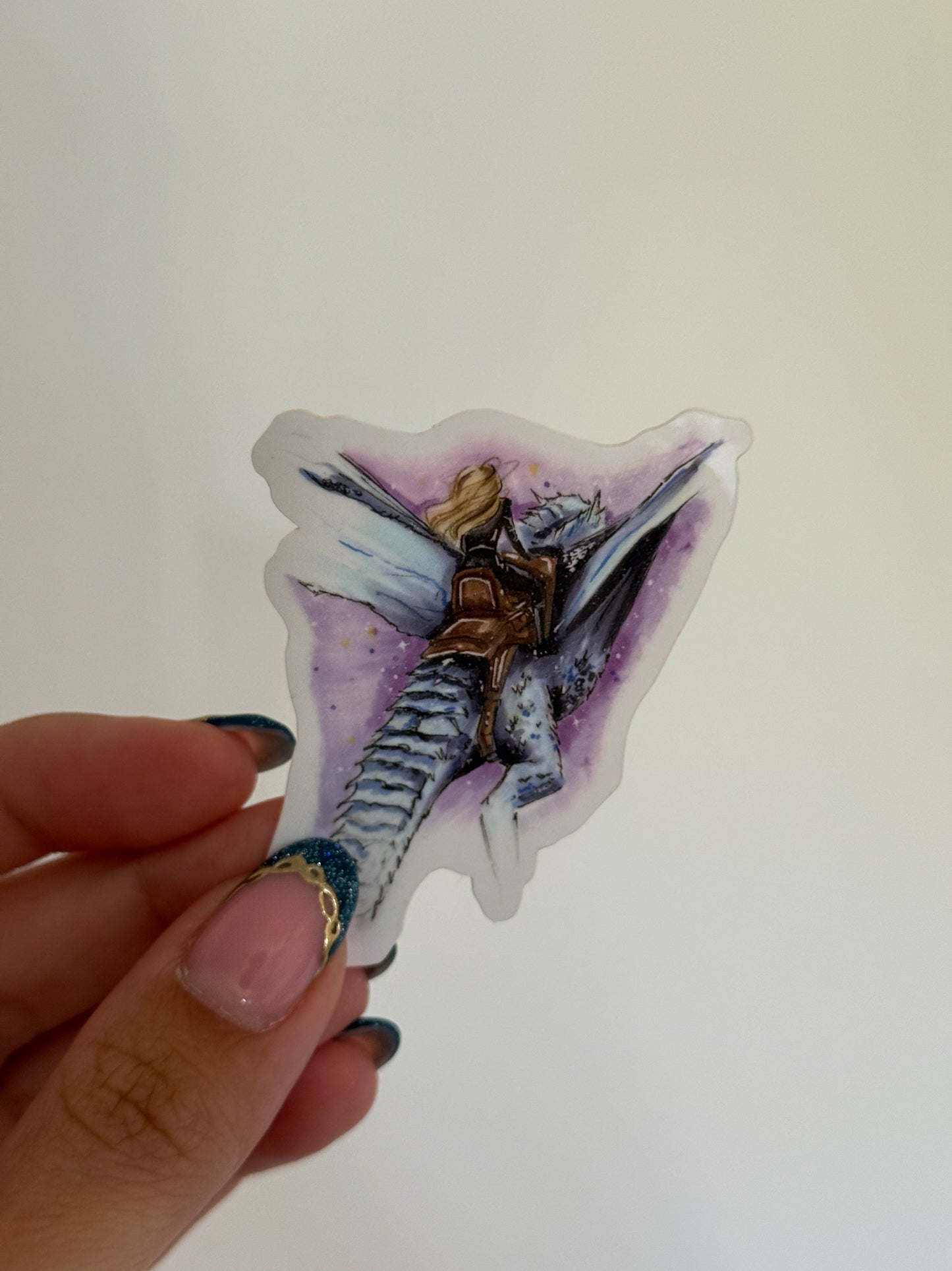 Dragon Rider Mini Sticker