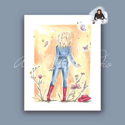 Dolly Art Print
