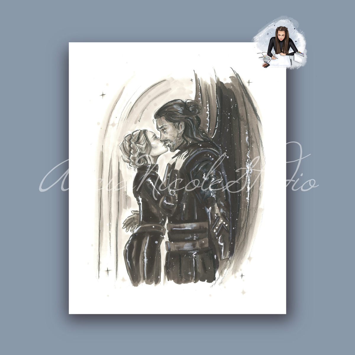 Off Guard Art Print
