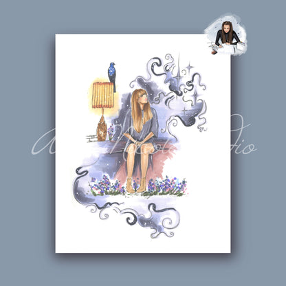 A Midnight Daydream Art Print
