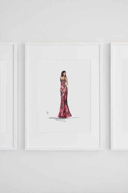 Glittering Vision Art Print image 1