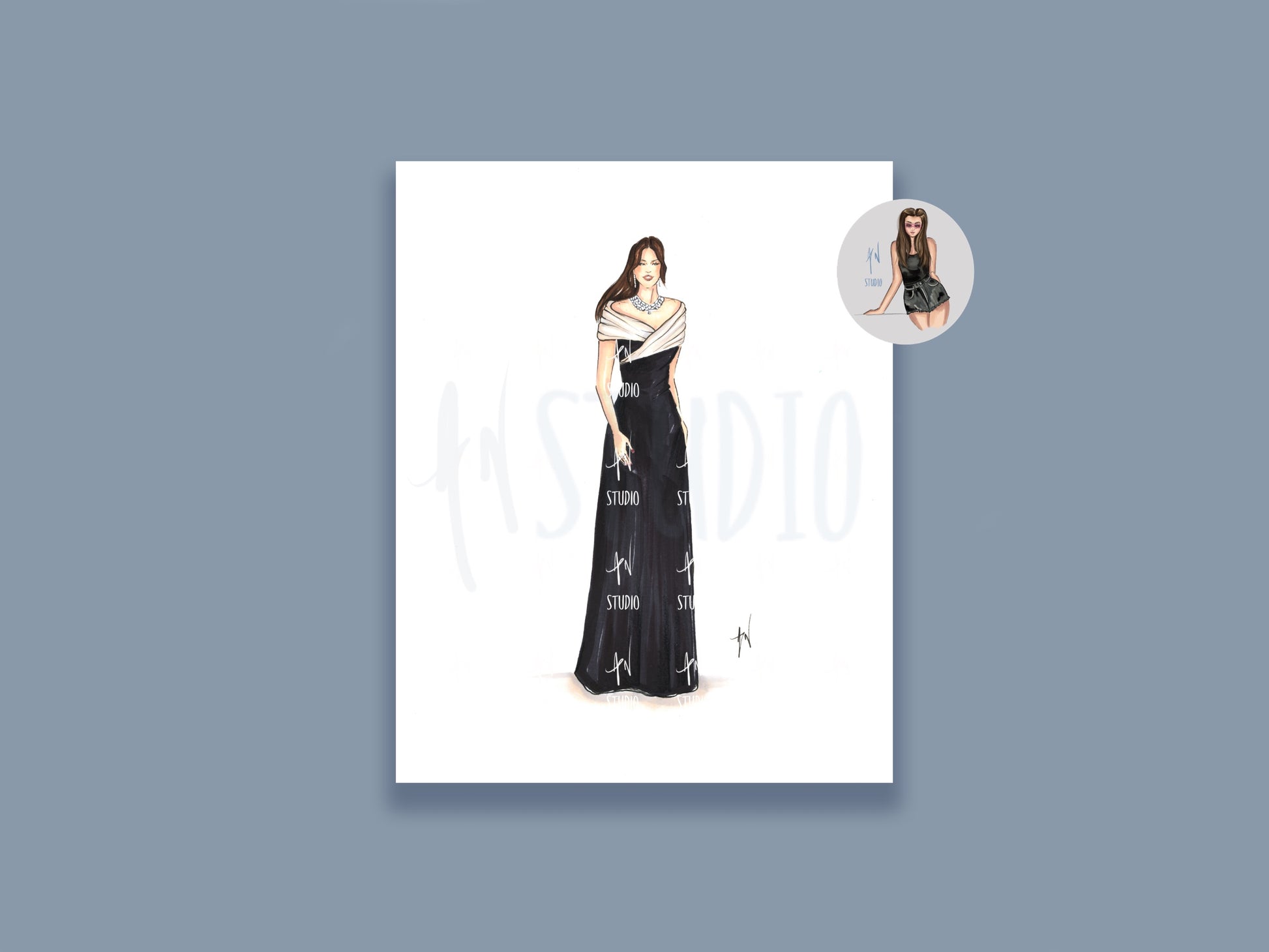 Selena at Cannes Film Festival Art Print image 0