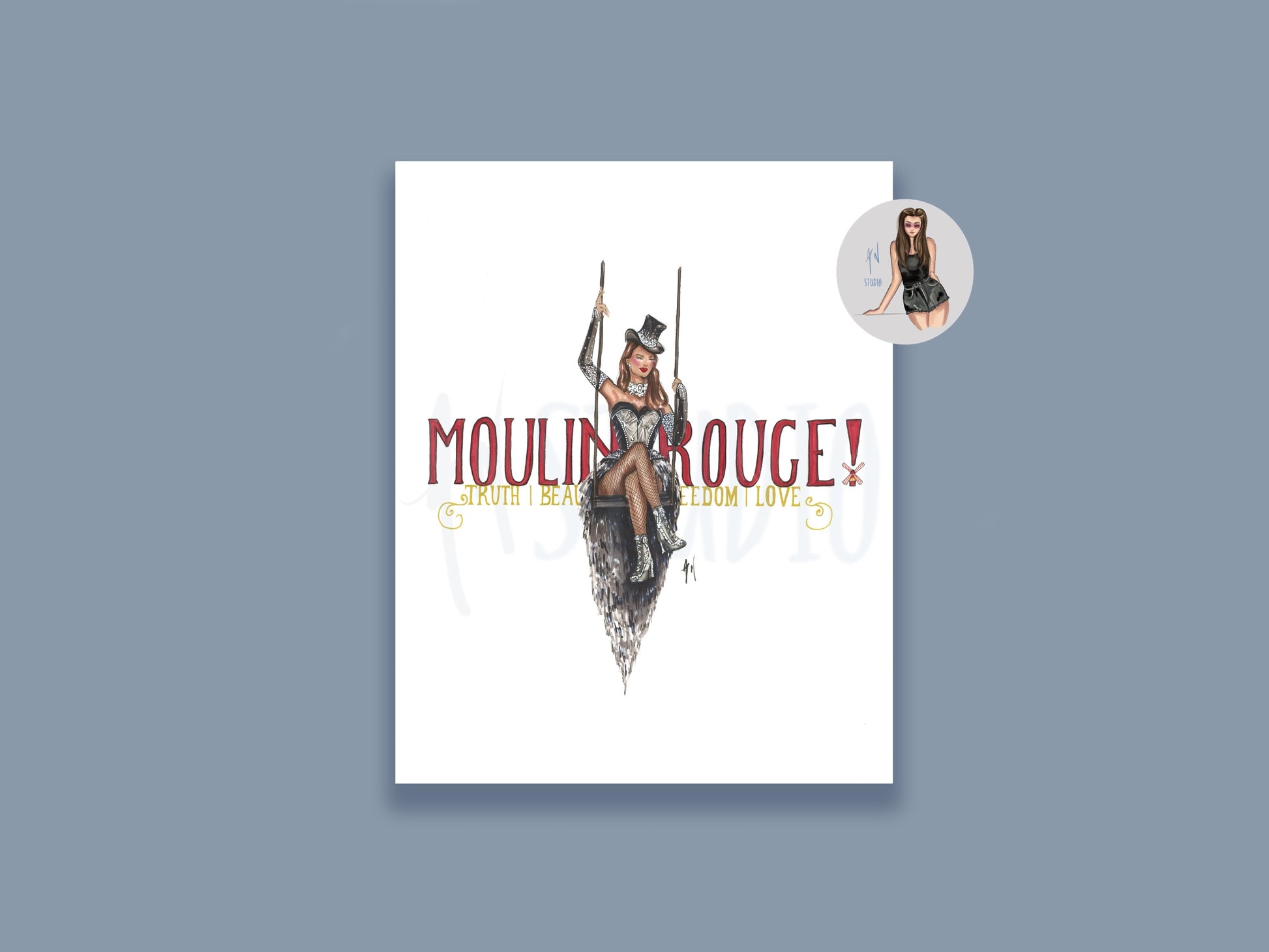Moulin Rouge Art Print image 0