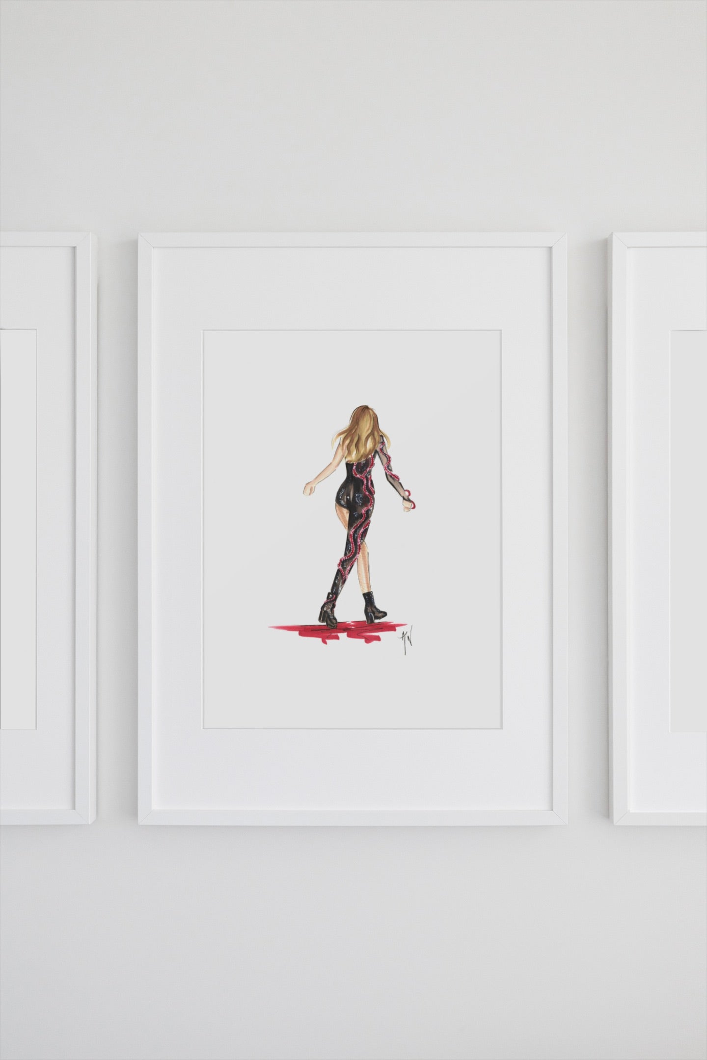 Snake Bodysuit Art Print image 1