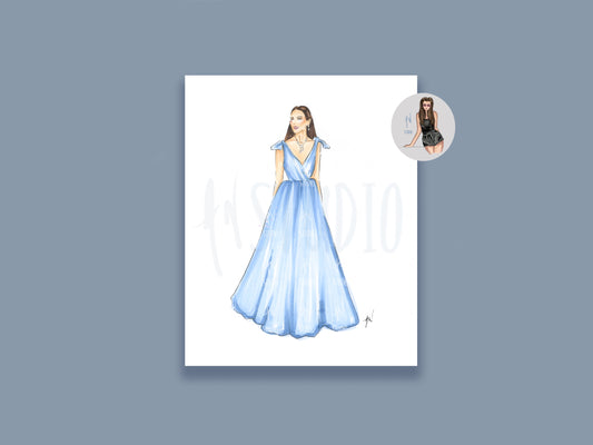Kates Cinderella Moment Art Print image 0