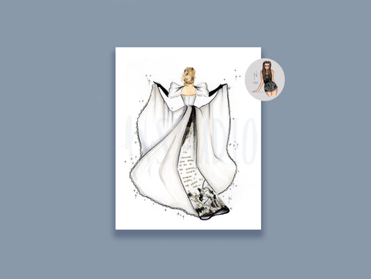A Tortured Poets Album Art Print image 0