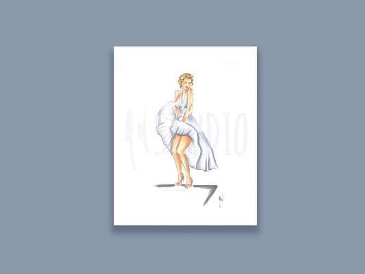 Iconic Marilyn Art Print image 0