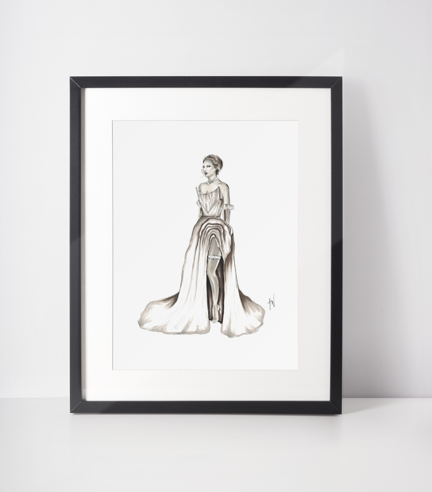 I was Supposed To Be Sent Away Art Print image 1