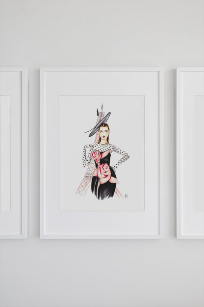 Trés Chic Art Print image 1