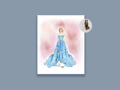 The Movie Premiere Art Print image 0