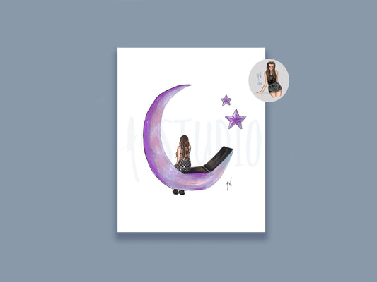 Moon Moment Art Print image 0