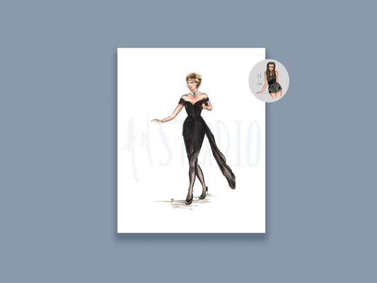 The Revenge Dress Art Print image 0