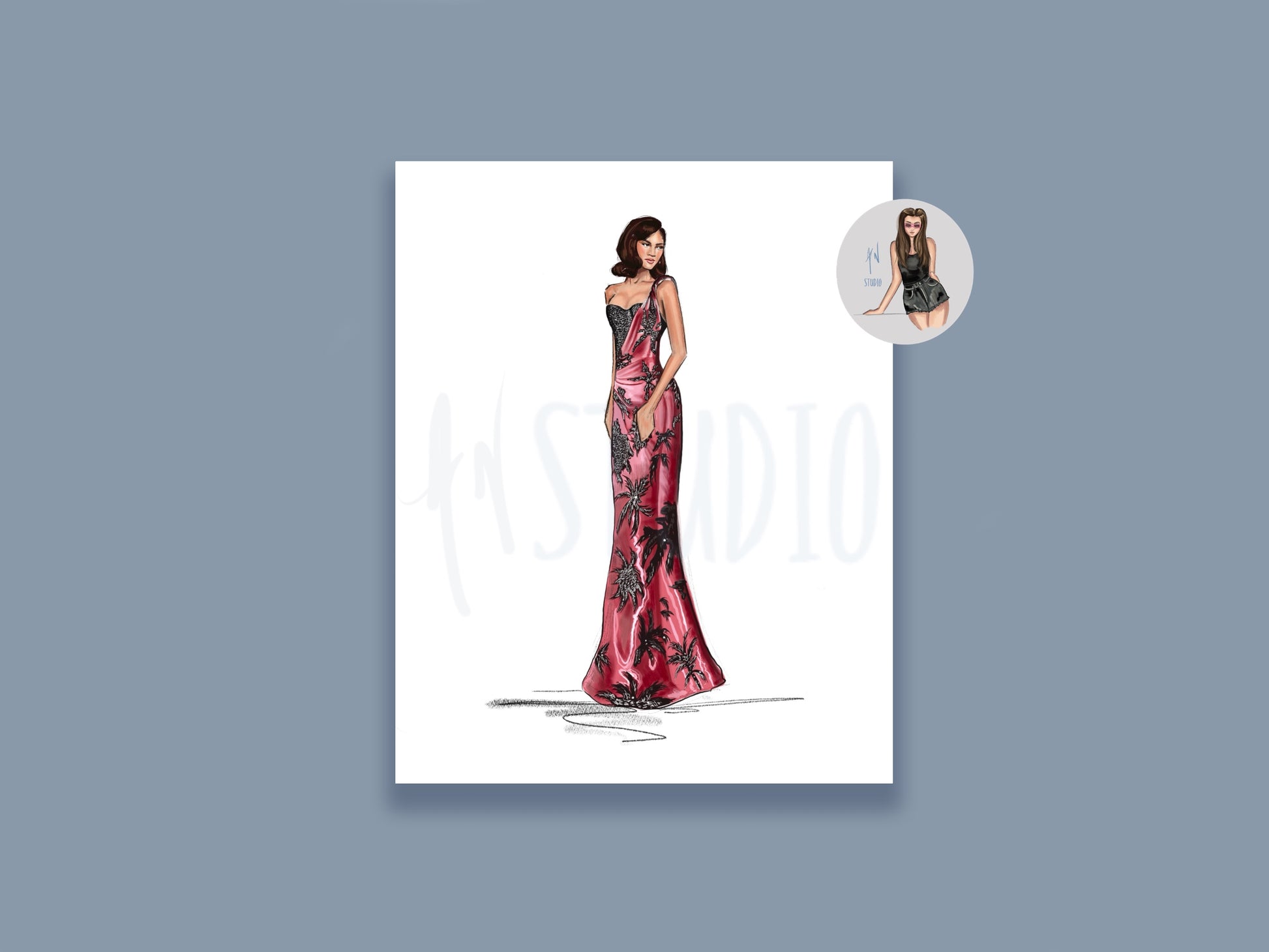Glittering Vision Art Print image 0