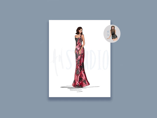 Glittering Vision Art Print image 0