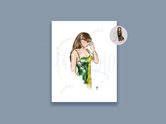 Green Envy Art Print image 0