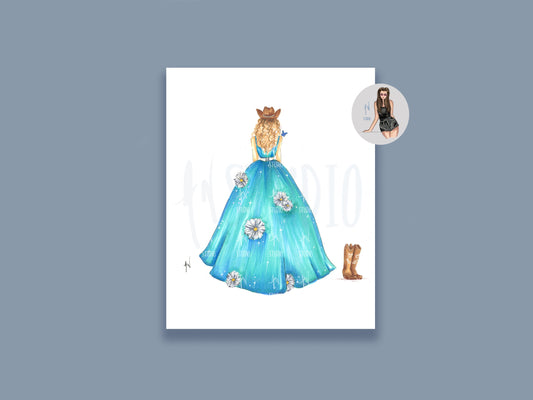 Debut Album Art Print image 0