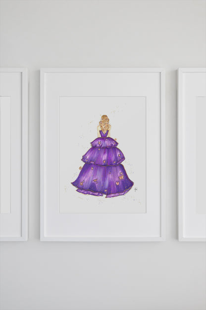 Gown Shaped Like a Pastry Album Art Print image 1