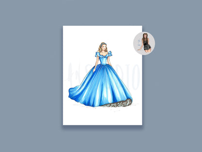 Cinderella Art Print image 0