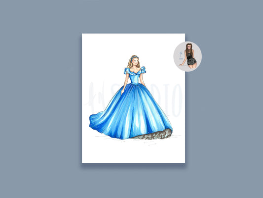 Cinderella Art Print image 0