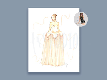 Satin Dreams Art Print image 0