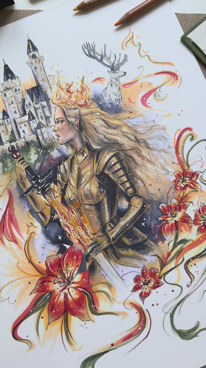 Fireheart Original Artwork
