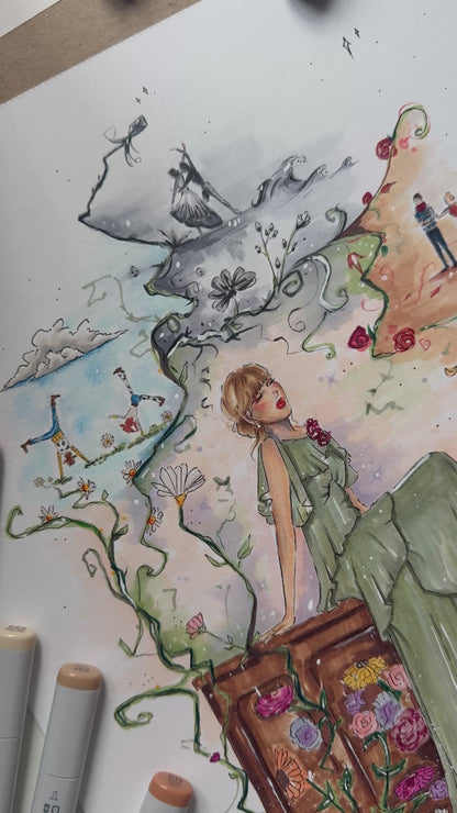 I Knew It, Too Well Original Artwork