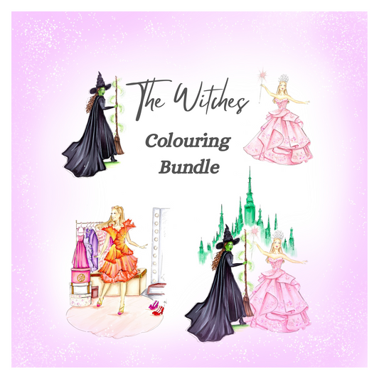 A Wicked Colouring Bundle DIGITAL DOWNLOAD